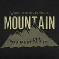 thumbnail image 3 of CafePress - Mountain Runner Women's Deluxe T Shirt - Womens Tri-blend T-Shirt, 3 of 4