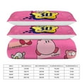 thumbnail image 2 of Kirby Kirby 3-Piece Bedding Set Soft Warm And Comfortable Soft Bed Set with 1 Duvet Cover And 2 Pillowcases for Bedroom, 2 of 7