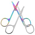 thumbnail image 3 of 2 Pcs Ciseaux à Poils de Nez à Bout Rond Outils de Coupe de Barbe pour la Maison, 3 of 6