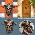 thumbnail image 2 of Home Decor Clearance Qianduo Hanging Door Knocker-Heavy Duty Gothic Doorknocker-Perfect Decorat Grey, 1X Door Knocker, 2 of 9