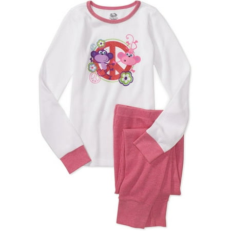 Fruit of the Loom - Girls' Thermal Underwear Set
