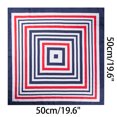 thumbnail image 2 of INSPIRE CHIC Women's Halloween Stripes Print Square Kerchief Neck Scarf Wrap Bandana Circular-3 19.68 x 19.68‘’, 2 of 7