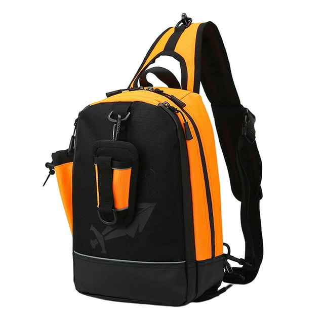 Bolsa de aparejos de pesca Zulema Bolsa de almacenamiento naranja
