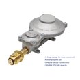 thumbnail image 6 of Flame King 300K BTU Horizontal Mounted 2-Stage Propane Regulator with POL for RVs, Aluminum/Brass Propane Regulator, 6 of 8