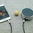 thumbnail image 3 of KLYNE - 3Ft Auxiliary Aux 3.5Mm 1/8" Trs Male To Male Stereo Audio Cable Cord Gold Plug, 3 of 4