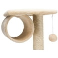 thumbnail image 5 of TRIXIE San Fernando Plush & Sisal 3-Level 41.7" Cat Tree, Scratching Posts & Condo, Beige, 5 of 6