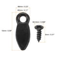 thumbnail image 2 of Uxcell 100Pcs Sujetadores de Botón de Marco de Foto 100Pcs Tornillos Juego de Sujetadores de Botón para Colgar Imágenes, Negro, 2 of 6
