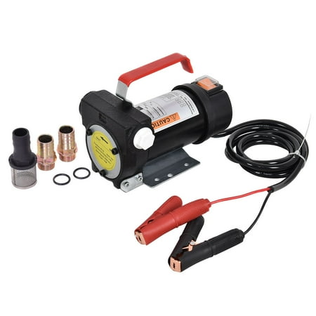 Diesel Electric - Costway DC 12V 10GPM 155W Electric Diesel Oil And Fuel Transfer Extractor Pump Motor