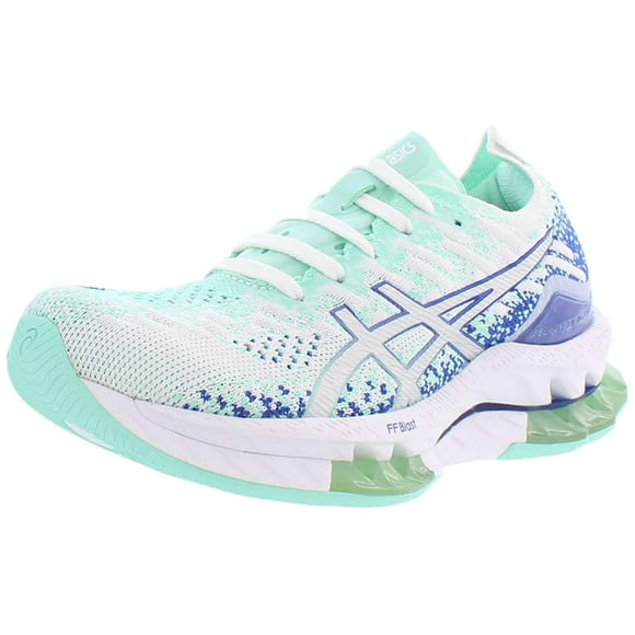 ASICS Women's Gel-Kinsei Blast Running Shoes, 9.5, White/Pure Silver