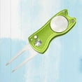 thumbnail image 3 of Golf Repair Tool Pitch Groove Cleaner Golf Marker Light Green, 3 of 8