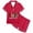A-Red58, variant on JAJAHO Girls Pajamas Merry Christmas Pjs Satin Sleepwear Short Sleeve 2 Piece Set Sizes 2-13Y