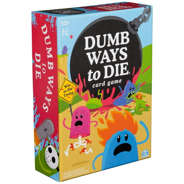 Juego de cartas Spin Master Games Dumb Ways to Die 12+ Years