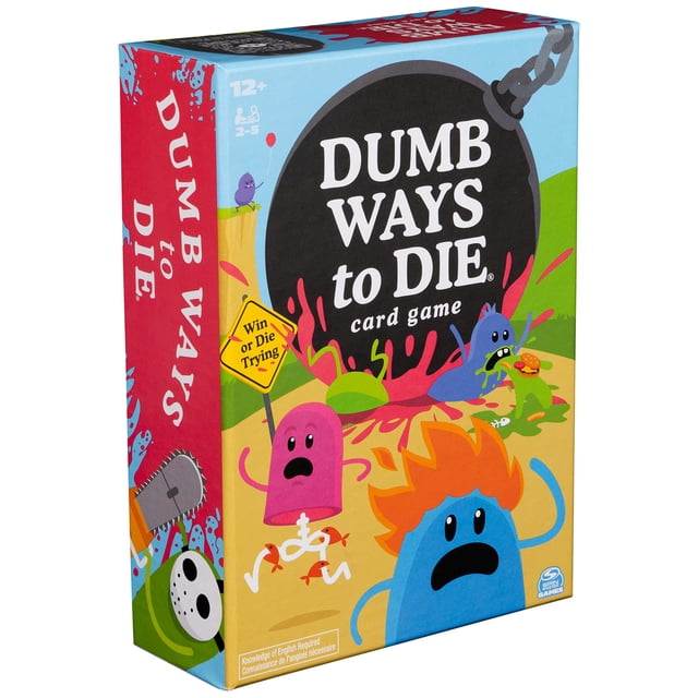 Juego de cartas Spin Master Games Dumb Ways to Die 12+ Years