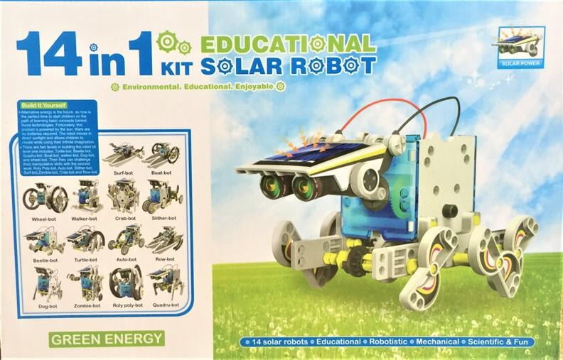 build your own solar robot