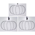thumbnail image 5 of LAIOWEI 2Pcs Floral Garden Pumpkin Wreath Form, Fall Wire Floral Frame, Halloween 3D Pumpkin Wreath Indoor Outdoor Garden Porch Kitchen DIY Craft Decorations #002, 5 of 8