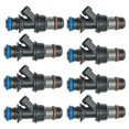 thumbnail image 3 of S SERENABLE Ensemble de 8 Injecteurs de Carburant Fournitures de Voiture Pièces de Véhicule Noir Remplacement Compatible, 3 of 8