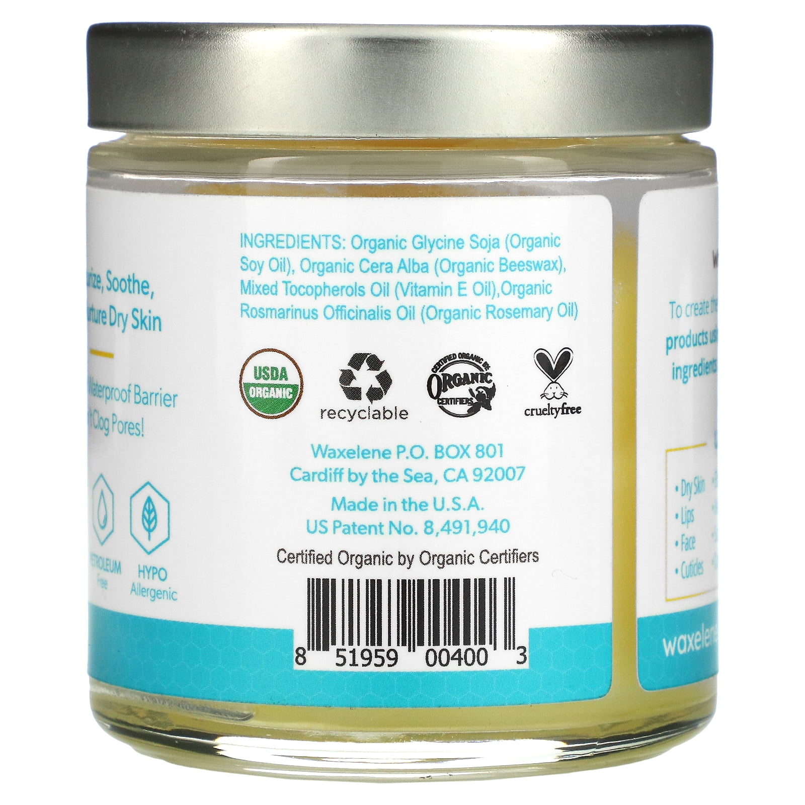 Waxelene All Natural Petroleum Jelly Alternative Unscented - 2 oz – Target  Inventory Checker – BrickSeek