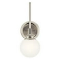 thumbnail image 4 of 55170PN Kichler Lighting Benno - 5W 1 LED Wall Sconce In Industrial Style-13.75 Inches Tall and 5.25 Inches Wide-Polished Nickel Finish, 4 of 6