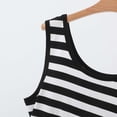 thumbnail image 4 of POIUYTR Women Striped Tank Tops Summer Scoop Neck Pajama Sleeveless Tshirts Casual Loose Stretch Camisole, 4 of 6