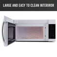 thumbnail image 3 of Farberware FMR17WHT 1.7 Cu. Ft. OTR Microwave, 1000W with Smart Sensor Cooking, White, 3 of 5