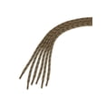 thumbnail image 3 of INSPIRE CHIC 3 Paires Lacets Ronds Antidérapants Résistants à l'Usure pour Bottes pour la Randonnée la Marche Chaussures d'Extérieur Brun Clair Noir 100cm / 39.37 Pieds, 3 of 4