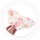 thumbnail image 3 of 2 baberos de muselina para bebé, paños absorbentes de algodón para eructar, baberos de pétalos con 2 botones y estampado de frutas, baberos para la dentición, para recuerdo, 3 of 8