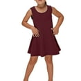 thumbnail image 5 of Angala Girls Dresses For Everyday Wear Sleeveless Floral A Line Dress With Pockets For Girls Ages 4-14 Suitable For Spring And Summer Casual Outfits Cozy Beautiful Girls Dress, 5 of 7