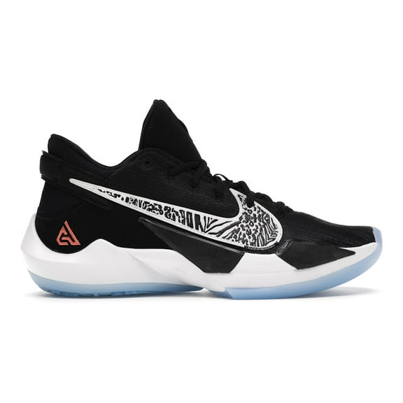 Nike Men's Zoom Freak 2 Black White Basketball Shoes, from StockX