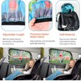 thumbnail image 4 of xianyou-Car Window Sun Shades for Baby Forest Animals Pattern Rear Side Window Sun Shade 2 Pack Blocks Sun Glare and UV Rays Super Stretchy Mesh Mosquito Net Curtain Protects Baby Kids and Pets, 4 of 4