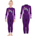 thumbnail image 1 of Traje de Neopreno Completo de Buceo de Manga Larga de Una Pieza para Niña de 2.5MM - S S Baoblaze Traje de buceo de una pieza para niños, 1 of 8
