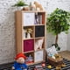 thumbnail image 4 of Juego de 2 cubos de almacenamiento plegables, cestas organizadoras de tela plegables con asas para juguetes de bebés y niños, guardería, armarios y cajones del hogar., 4 of 5