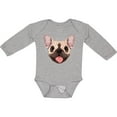 thumbnail image 3 of Inktastic French Bulldog Dog Boys or Girls Long Sleeve Baby Bodysuit, 3 of 5