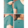 thumbnail image 4 of Adar Pro Scrubs For Women - Modern V-Neck Scrub Top, 4 of 7