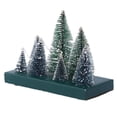thumbnail image 2 of Mini árboles De Navidad Con Luces De Colores, Adorno De Mesa Para Escritorio Macarena  árboles de nieve, 2 of 8