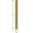 thumbnail image 2 of Progress Lighting, Brushed Gold Accessory Stem Kit, 3 Lights, Ceiling Light, Antique Gold, Steel Stems, 2 of 3