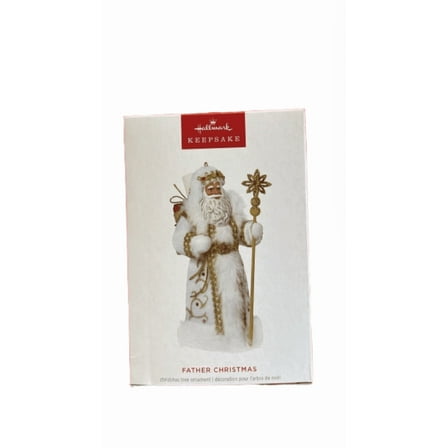 Hallmark 2025 Keepsake Black Father Christmas Ornament New with Box