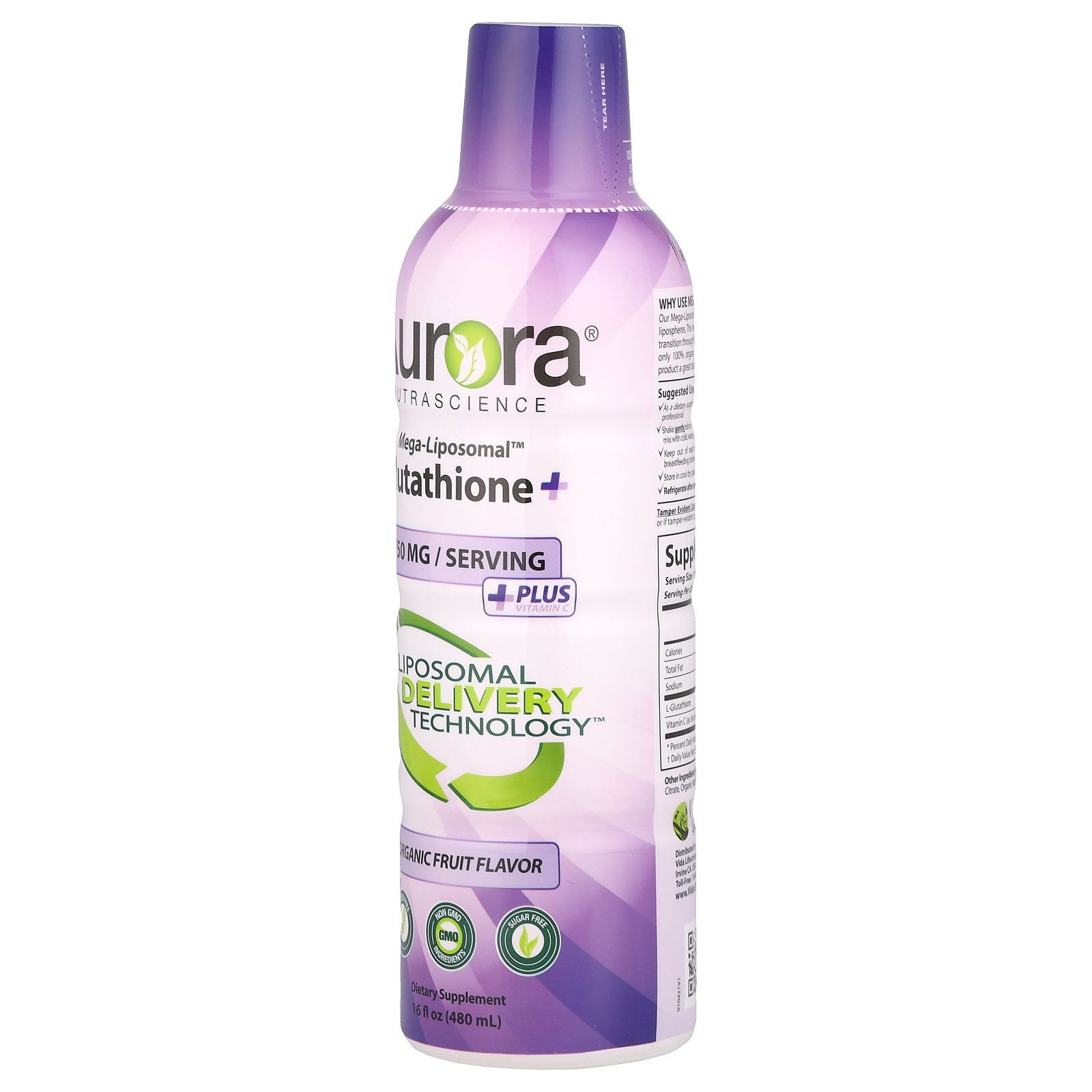 aurora liposomal glutathione review Liposomal Glutathione 500MG/serving