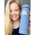 Hey Girl Tea Infuser Bottle 450ml (15oz) DoubleWalled, Vacuum