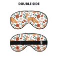 thumbnail image 2 of Uemuo Foxes and Floral Harmony Pattern Sleep Eye Mask - Light Blocking Sleep Mask Blocking Out Light Perfectly, Soft and Comfortable Night Eye Mask, Eye Blinder, 2 of 7