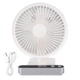 thumbnail image 2 of Ventilador de escritorio recargable, ventiladores de escritorio pequeños USB, ventiladores de escritorio pequeños, ventiladores de escritorio confiables y duraderos, 2 of 8