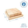 thumbnail image 4 of Wood Block Puzzles, 9 1-3/4" Wood Cubes in 6-1/4" Wood Tray, Pack of 25 Puzzle Blocks for DIY Crafting Art, by Woodpeckers, 4 of 7