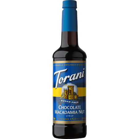 Torani Sugar Free Chocolate Macadamia Nut Syrup 750ml - Walmart.com