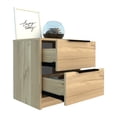 thumbnail image 1 of Mesa Noche Excelsior Duna/Blanco Madera Aglomerada MDP, 1 of 3