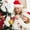 Z, variant on HongHeng Faux Fur Christmas Stocking with Letter Gold Mini Plush Monogram Embroidered Christmas Stocking for Xmas Holiday Family Decorations