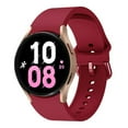thumbnail image 1 of BRADCET 20mm No Gap Silicoeng Strap For Samsung Galaxy Watch 5 4 44mm 40mm Women Men, Adjustable Elastic Silicone Sport Bands Wristbands for Galaxy Watch 4 Classic 46mm 42mm 5 pro 45mm, 1 of 13
