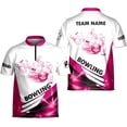 thumbnail image 6 of Personalized Name Bowling Jersey 3D, Custom Bowling Shirts for Team, Bowling Shirt Unisex for Men & Women (Purple, 2XL), 6 of 7