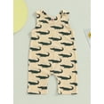 thumbnail image 2 of Bagilaanoe Newborn Baby Girl Boys Summer Jumpsuit Print Sleeveless Bodysuit 3M 6M 9M 12M 18M 24M Infant Casual One Piece Romper, 2 of 7