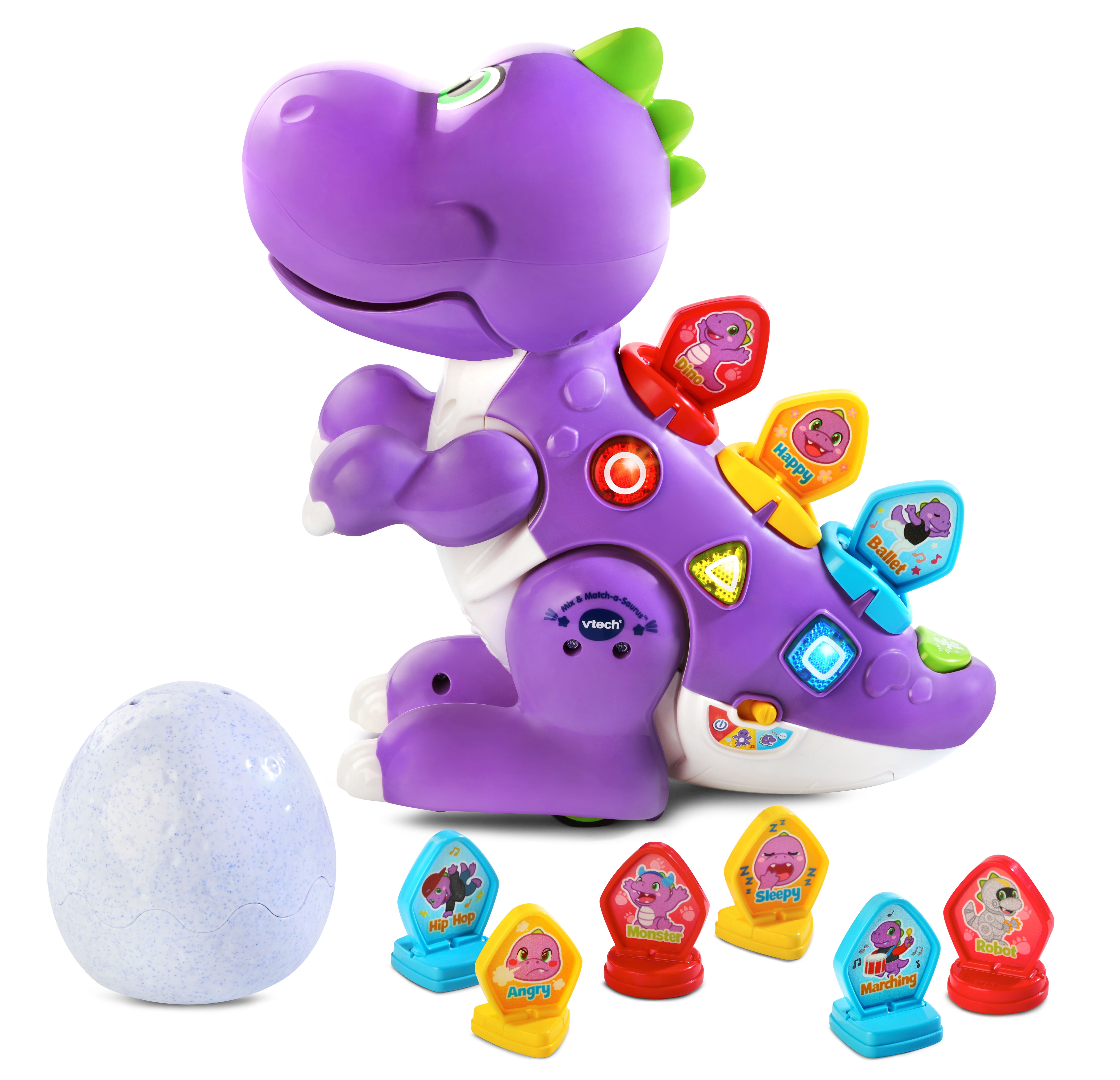 Vtech Learn and Dance Dino Purple Dinosaur New Kids Educational Xmas Toy Gift 2+ 