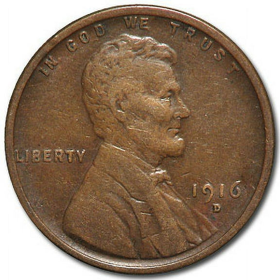 1916-D Lincoln Cent XF