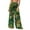 Green, variant on Swim Cover up for Women Sun Protection Boho Pants Summer Wide Leg Trouser Hawaiian Beach Wear